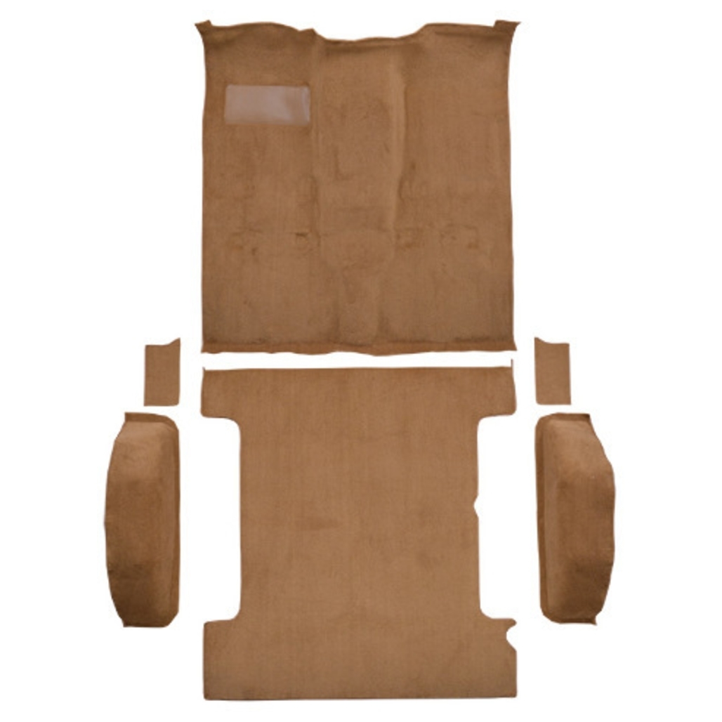 Carpet for Chevrolet K5 Blazer 1981-1984, Molded Style, Front Area Coverage, US-made Automotive-grade Material.
