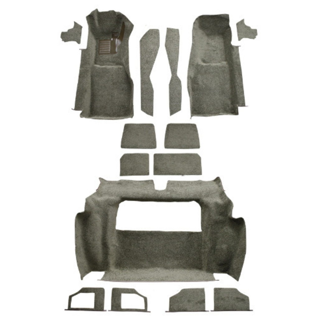 Carpet for Chevrolet Corvette 1981-1982 Complete Interior Replacement Kit, Molded Style, Made in USA.