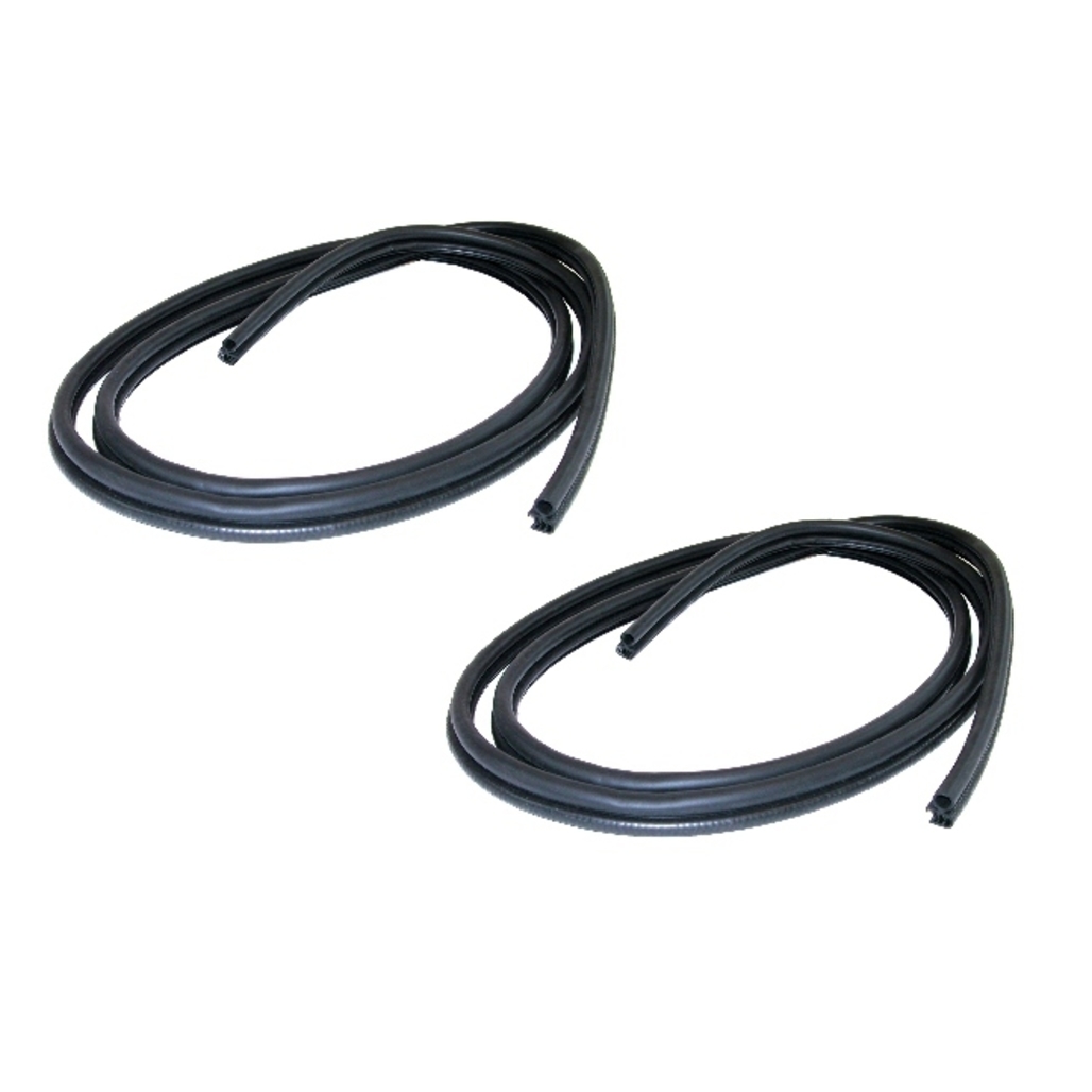 Weatherstrip Seal Kit for Ford & Mercury Vehicles, Rear LH & RH, EPDM Rubber, Easy Installation, Quieter Ride, Long Lifespan