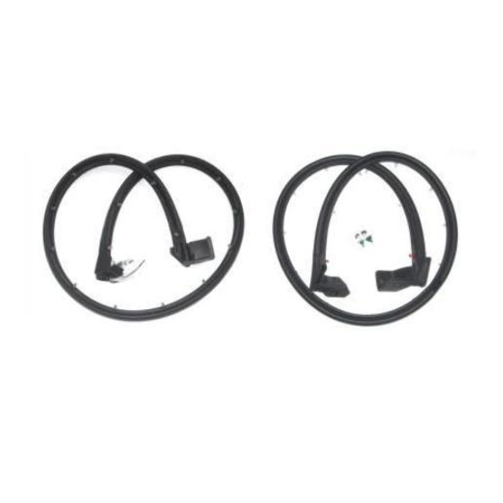 Rubber Weatherstrip Seal for Jeep Wrangler, LH, RH, 1997-2006 - Improve Insulation, Reduce Noise, Easy Installation