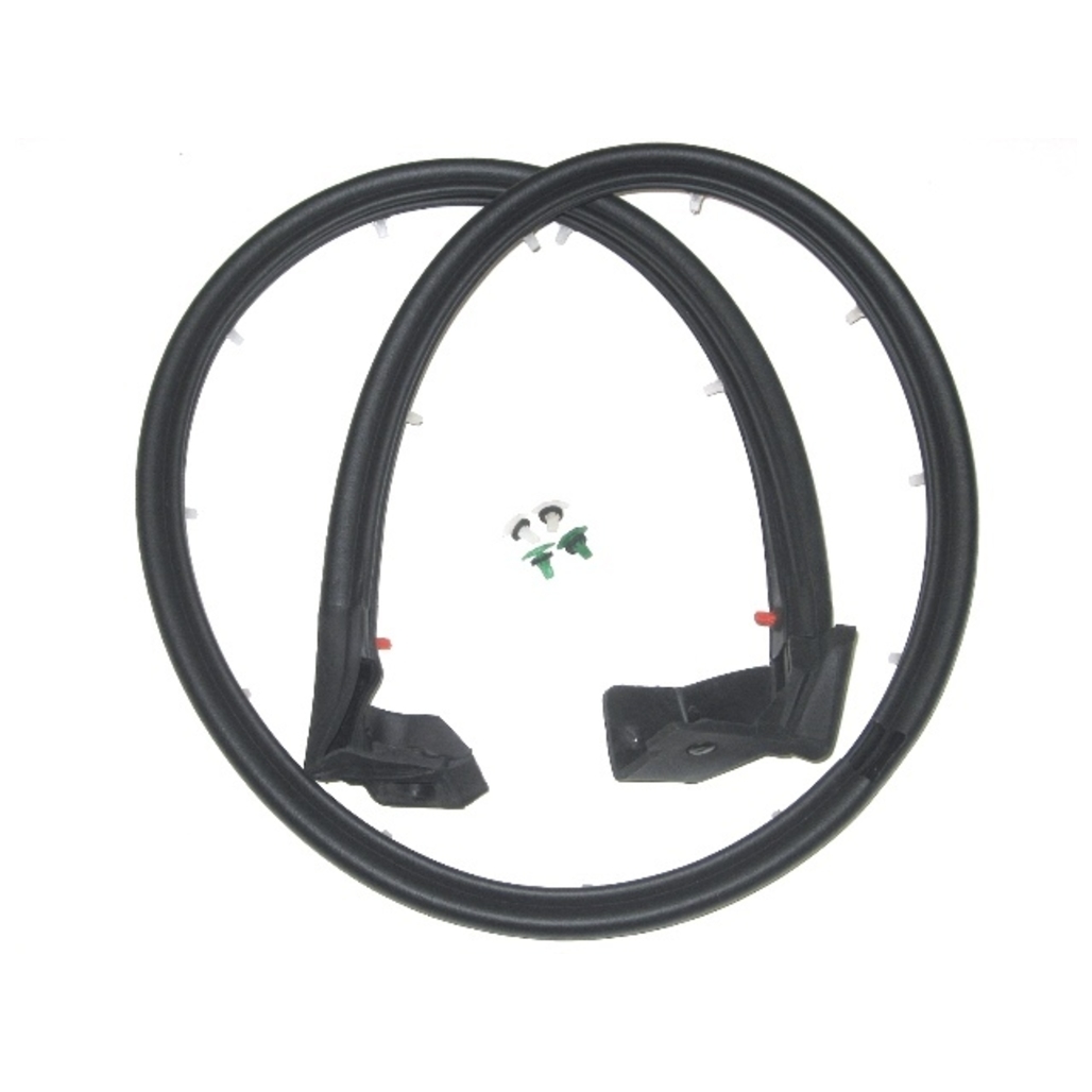 Custom-fit Door Rubber Weatherstrip Seal for 1997-2006 Jeep Wrangler. Easy Installation, Quieter Ride, Long-lasting