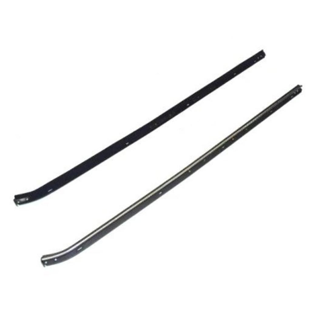 Window Sweeps Felt Kit Belt Line Weatherstrip for 1973-1977 Chevrolet El Camino - Left & Right Side - 2 Pieces - USA Made