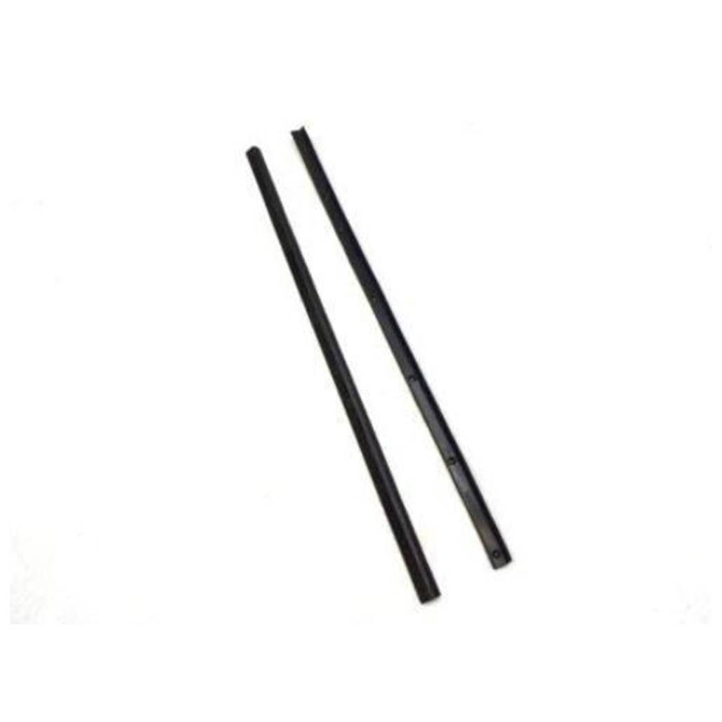 Window Sweeps Felt Kit Belt Line Weatherstrip for 1963-1967 Chevrolet Corvette Coupe - Left & Right Area Coverage - 2 Pieces