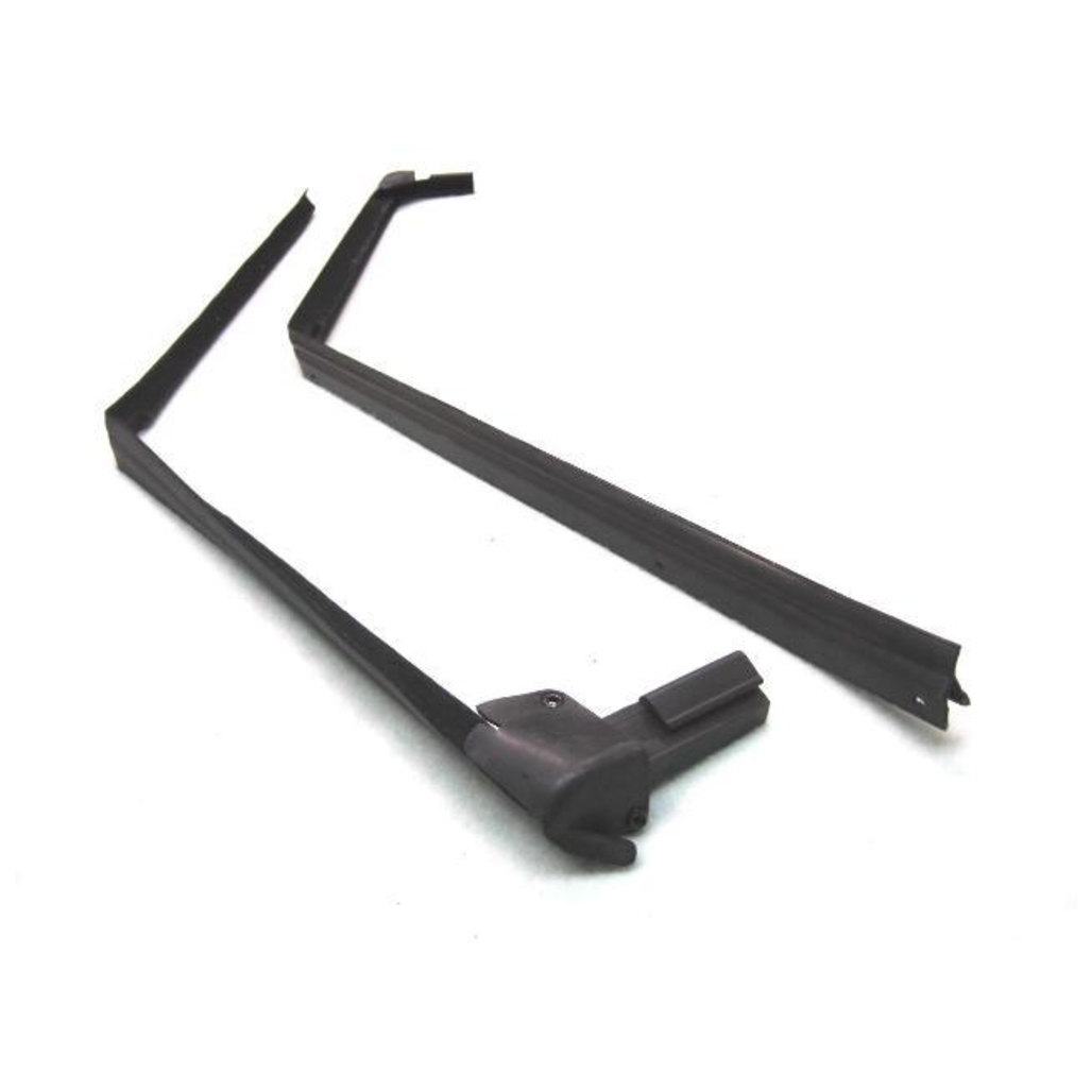 Window Sweeps Felt Kit Belt Line Weatherstrip for 1987-1993 Ford Mustang Convertible - Left & Right Side Coverage - USA Made