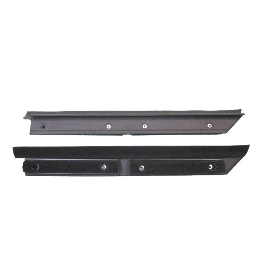 1983-1993 Ford Mustang Window Sweeps Felt Kit Belt Line Weatherstrip for Convertible - Left & Right - OEM Quality Replicas