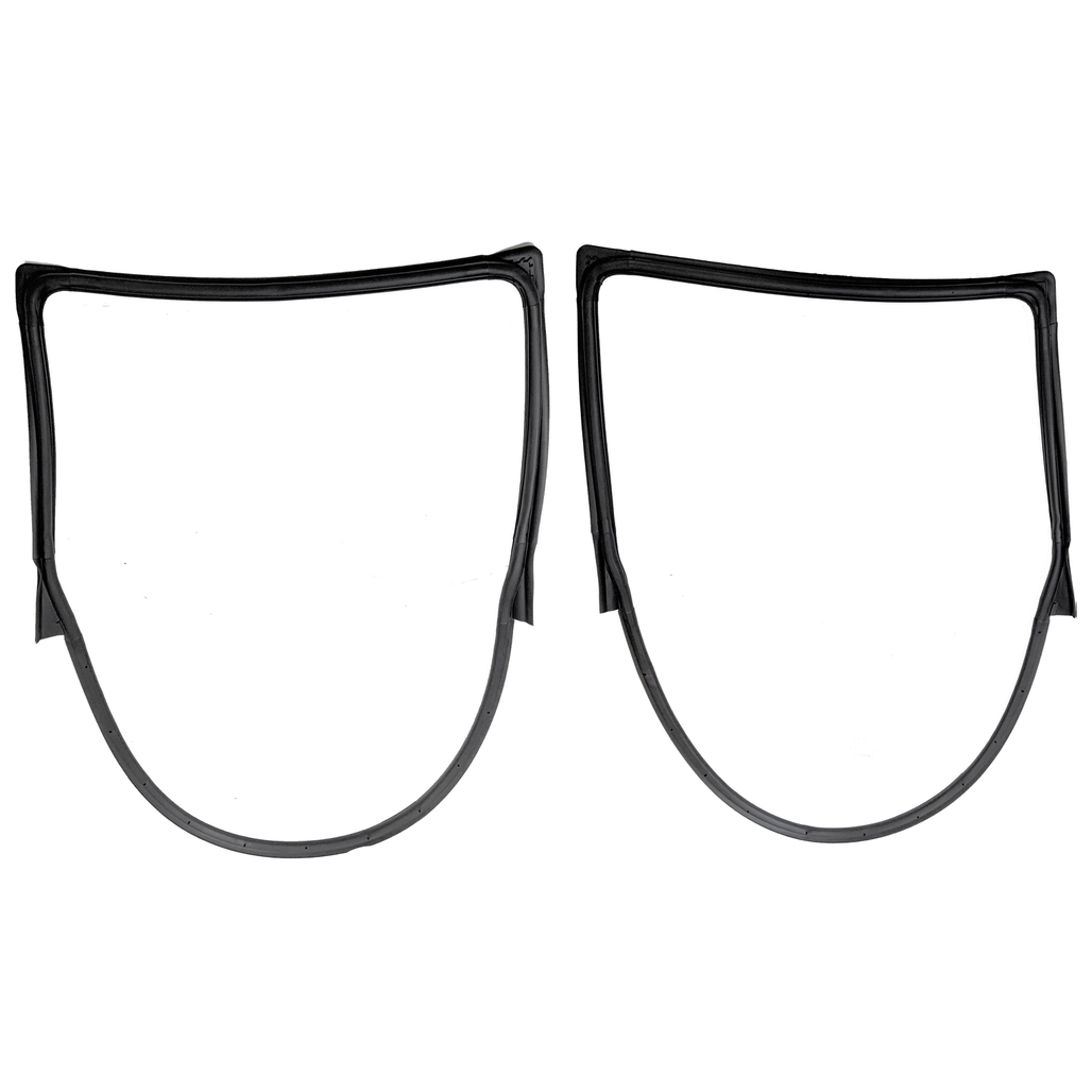 Rubber Weatherstrip Seal for Jeep Wrangler, LH & RH, EPDM Material, Easy Installation, Quieter Ride, Long-lasting