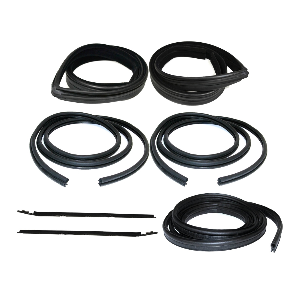 Weatherstrip Seal for 1983-1986 Ford Mustang, LH & RH, EPDM Rubber, Easy Installation, Quieter Ride, Long Lifespan, Smooth