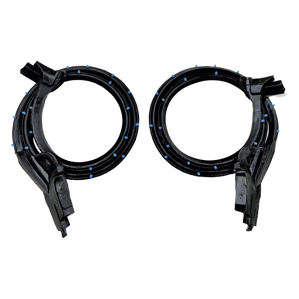 Weatherstrip Seal for Chevrolet Corvette, LH & RH Door Rubber Weatherstrip Kit, 1984-1989 Model, EPDM Rubber