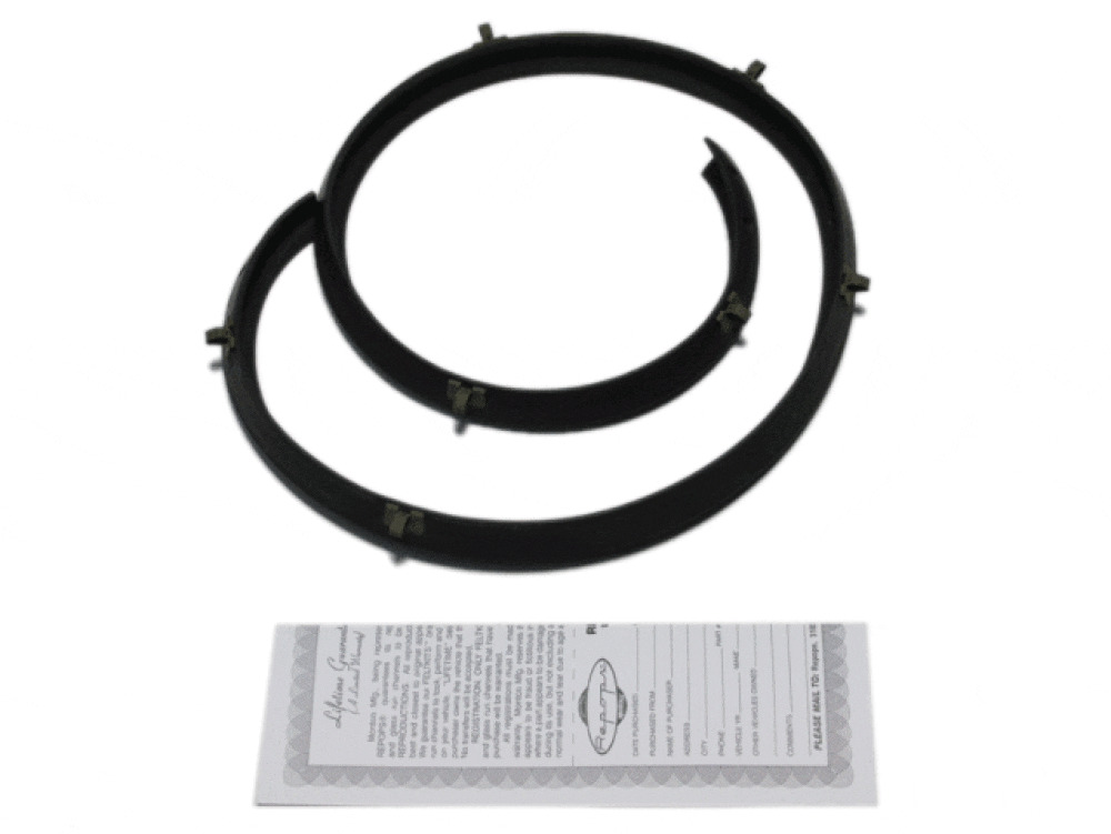 Hood To Cowl Rubber Weatherstrip Seal for 1962-1963 Ford Falcon Sedan Wagon