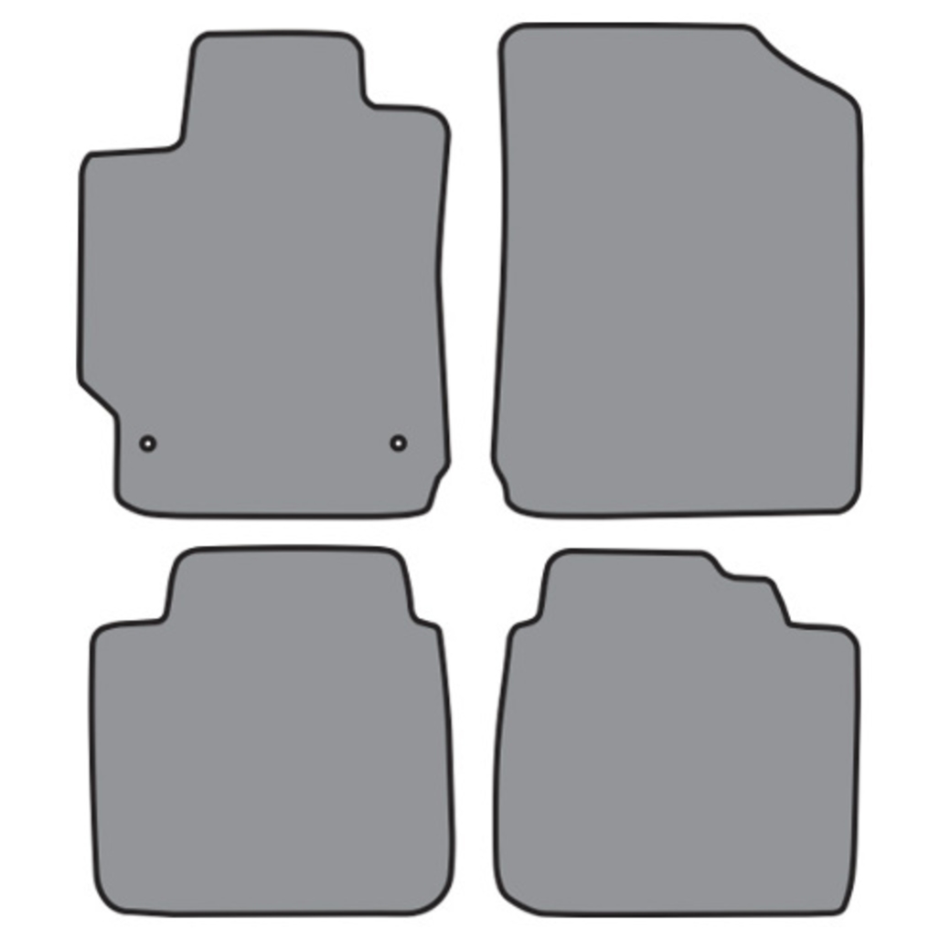 Floor Mats for 2007-2011 Toyota Camry (FM314 FM314R) Cutpile 4Pc