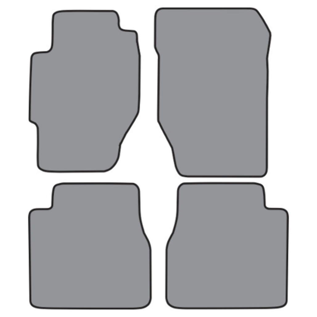 Floor Mats for 1998-2002 Honda Accord 2DR (FM129 FM129R) Cutpile 4Pc