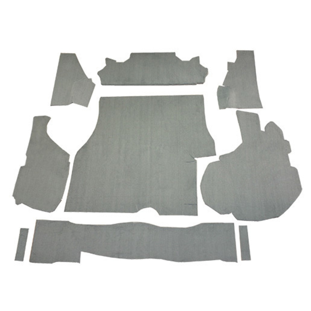 Trunk mat for classic Buick Regal Grand National, molded style, designed to replicate OEM quality for 1983-1986 Pontiac Cars.