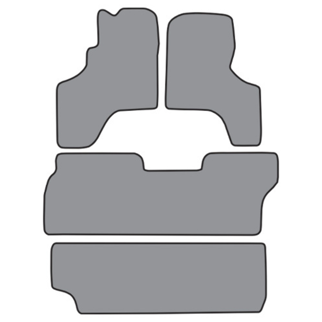 Floor Mats for 1991-97 Toyota Previa (FM150 FM150A FM150B) Cutpile 4Pc