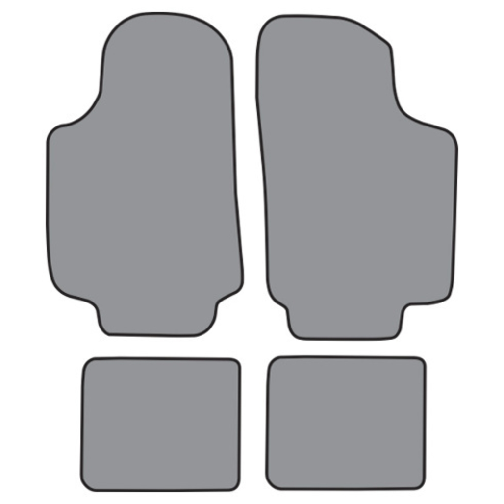 Floor Mats for 1981-1984 Mercury Lynx (FM209F FM18R) Cutpile 4Pc