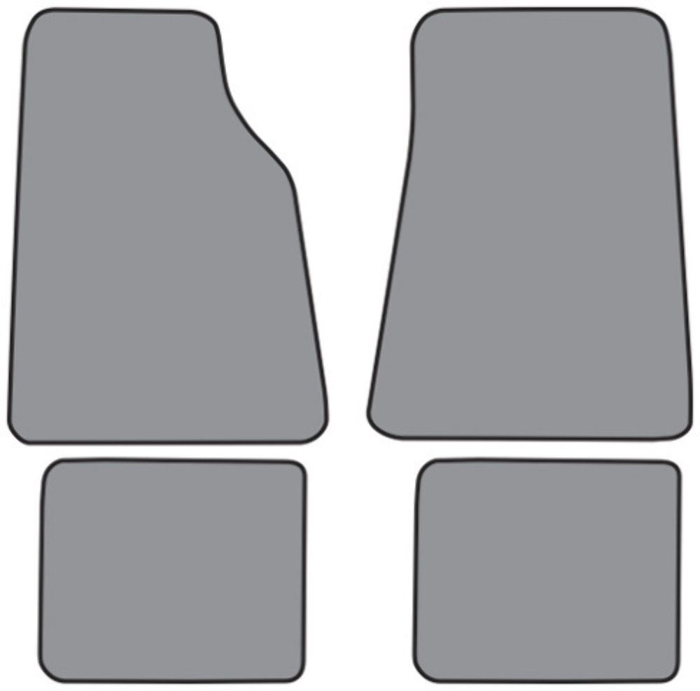 Floor Mats for 1992-11 Mercury Grand Marquis (FM68F FM18R) Cutpile 4Pc