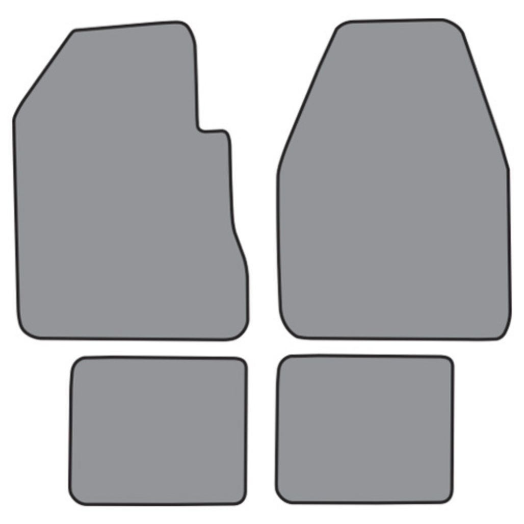 Floor Mats for 74-75 Plymouth Roadrunner 4spd (FM76F FM18R) Cutpile 4Pc