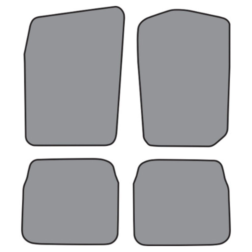 Floor Mats for 1983-1988 Toyota Camry (P504 P504R) Cutpile 4Pc