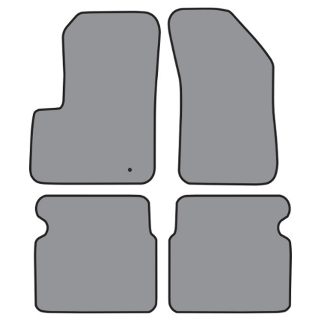 Floor Mats for 2008-10 Chrysler Sebring Sedan (P543 P543R) Cutpile 4Pc