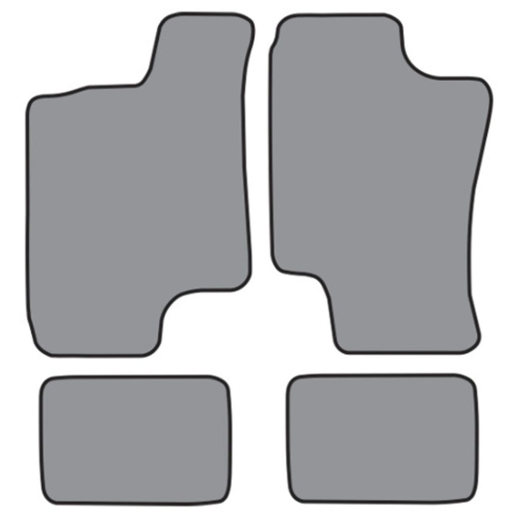 Floor Mats for 1991-1996 Saturn SL1 (FM135 FM135R) Cutpile 4Pc