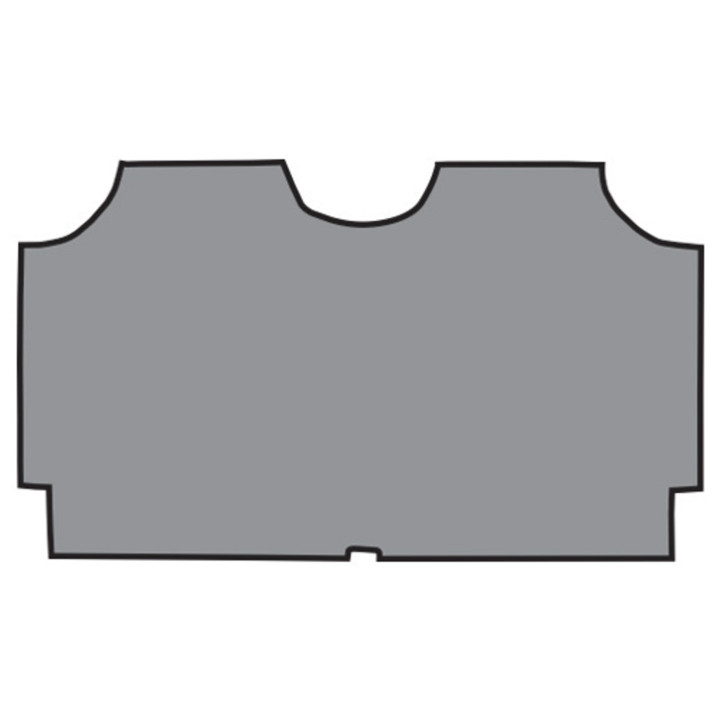 Trunk mat for 1966-1967 Chevrolet Impala 2DR Coupe, designed to replicate OEM quality, easy to install and maintain.