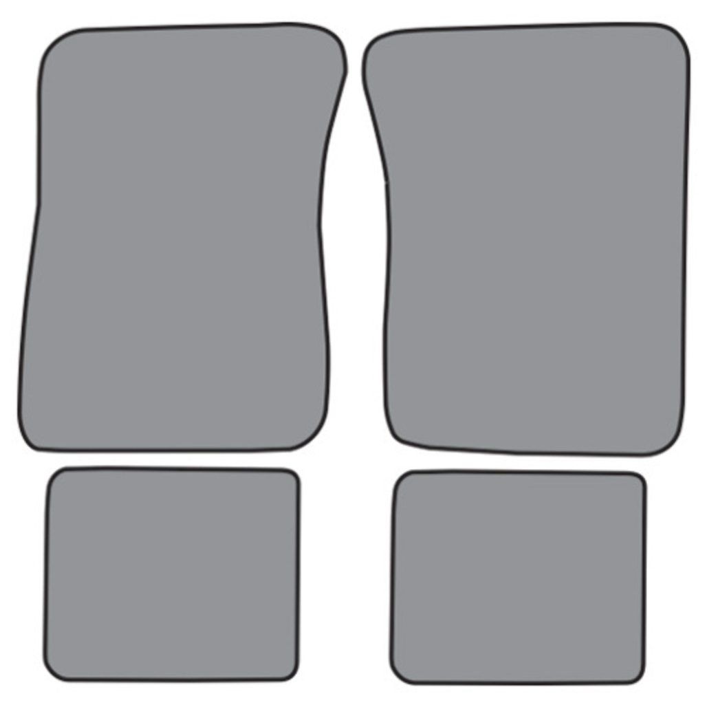 Floor Mats for 1986-1991 Oldsmobile Delta 88 Royale 4pc (FM104F FM18R)