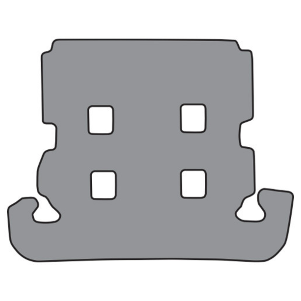 Floor Mats for 1998-2007 Toyota Land Cruiser Cargo Mat (FM389) Cutpile 1Pc