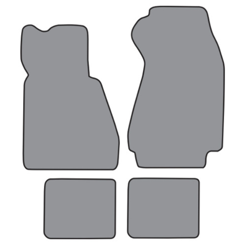 Floor Mats for 1988-1994 BMW 750iL (BM510F FM18R) Cutpile 4Pc