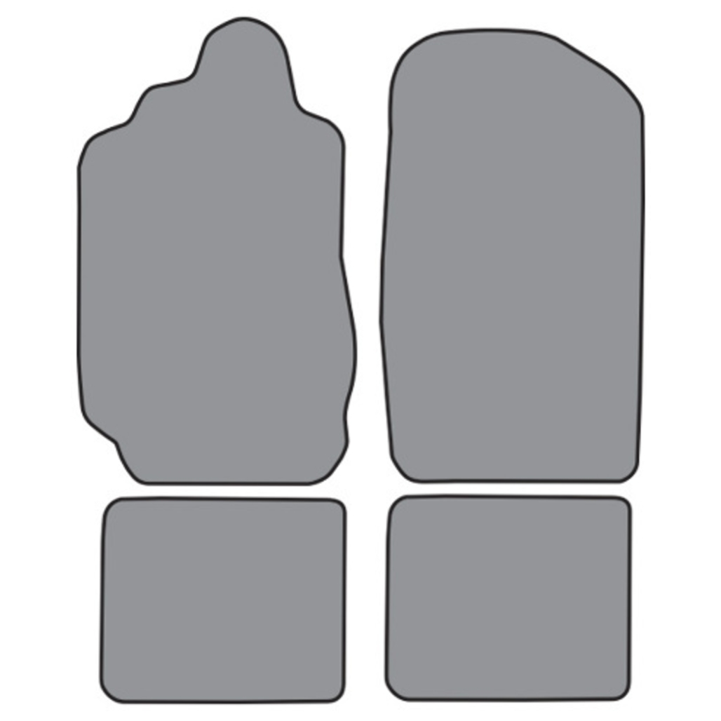 Floor Mats for 1986-1989 Toyota Supra (TO653F FM18R) Cutpile 4Pc