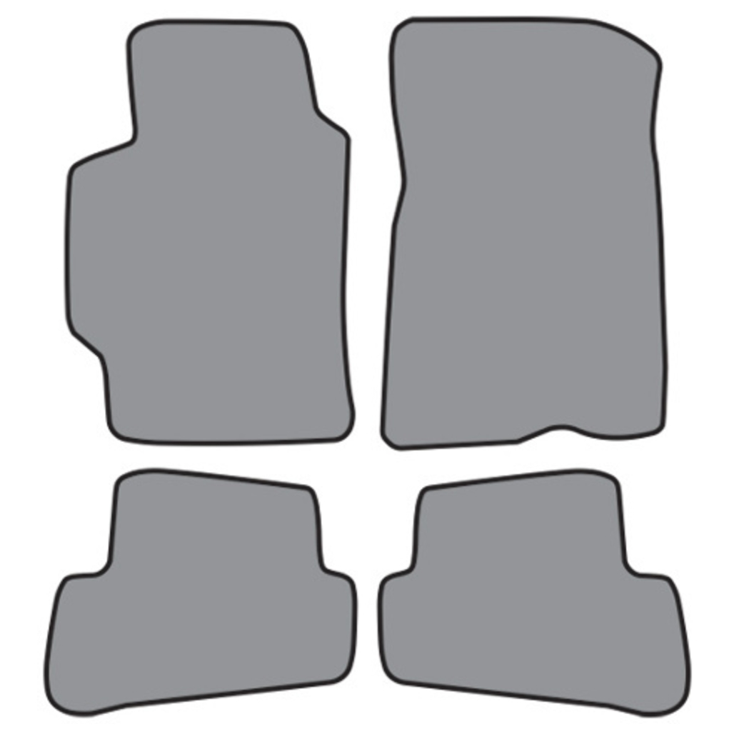 Floor Mats for 1993-1997 Mazda MX-6 (A5353 A5353R) Cutpile 4Pc