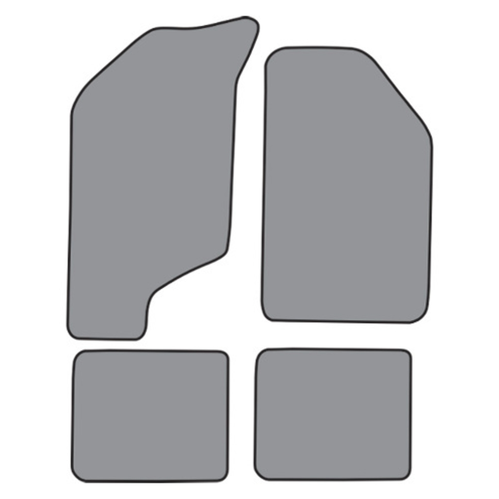 Floor Mats for 1981-1984 Nissan Maxima (DA214F FM18R) Cutpile 4Pc