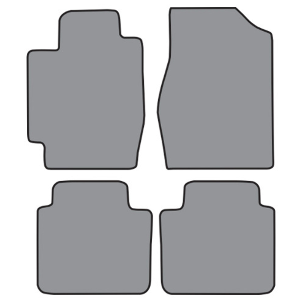 Floor Mats for 2002-2006 Toyota Camry (FM307 FM307R) Cutpile 4Pc