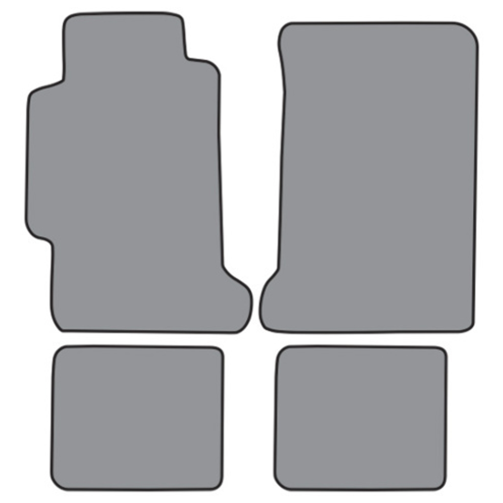 Floor Mats for 1990-1993 Honda Accord (H665F FM18R) Cutpile 4Pc