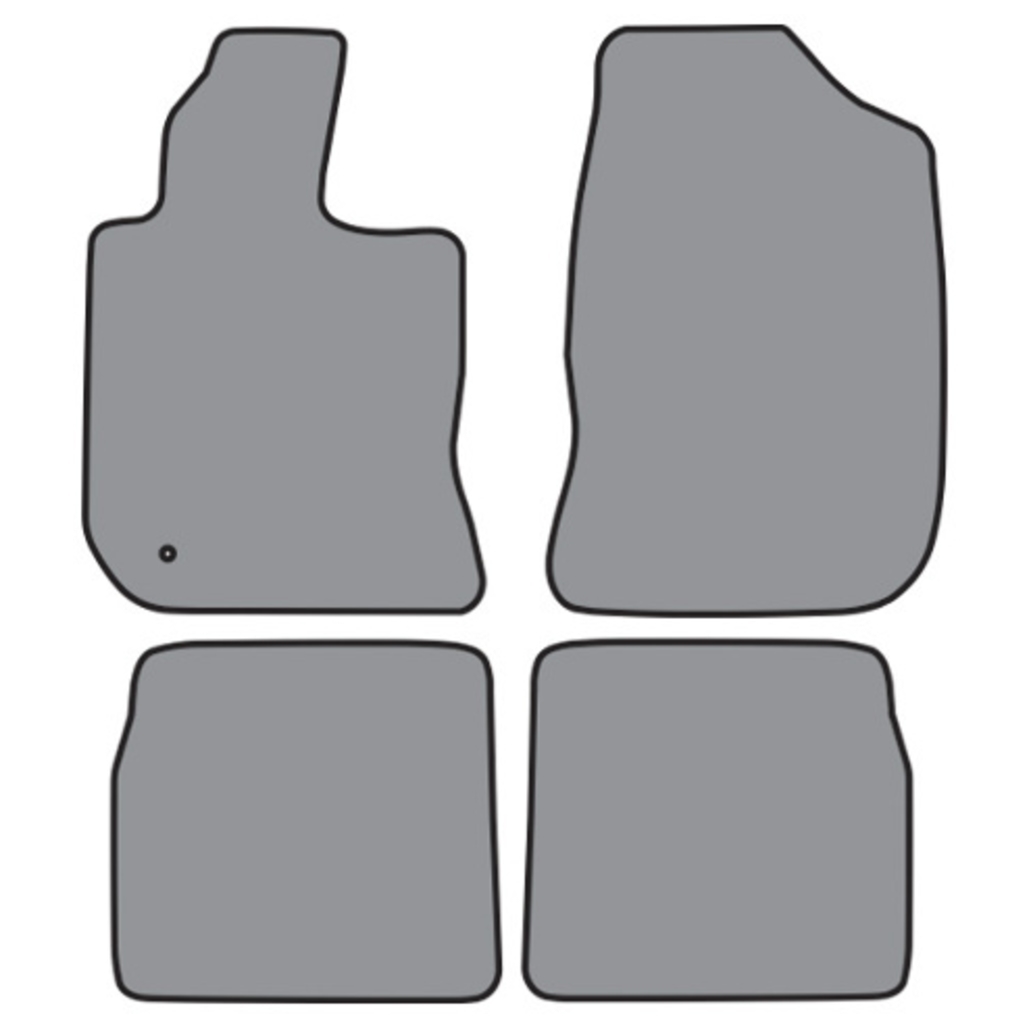 Floor Mats for 2001-2008 Chrysler PT Cruiser (FM211 FM211R) Cutpile 4Pc