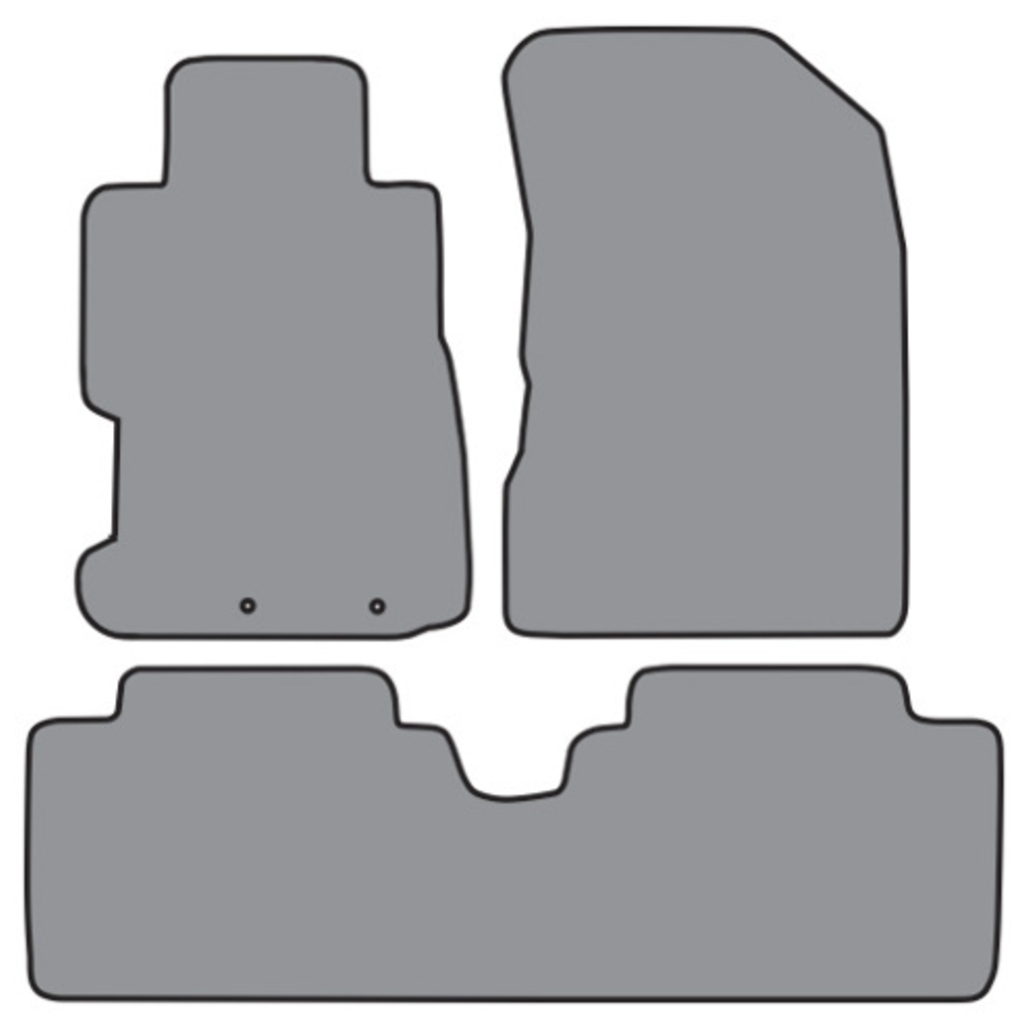 Floor Mats for 01-05 Honda Civic 4DR Sedan Frts & Rr Cutpile 3Pc
