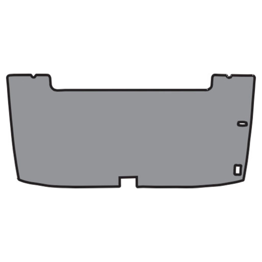 Trunk mat for 1967-1969 Plymouth Barracuda Fastback, precision-cut from automotive-grade carpet for a perfect fit. Trunk mat for 1967-1969 Plymouth Barracuda Fastback, precision-cut from automotive-grade carpet for a perfect fit.