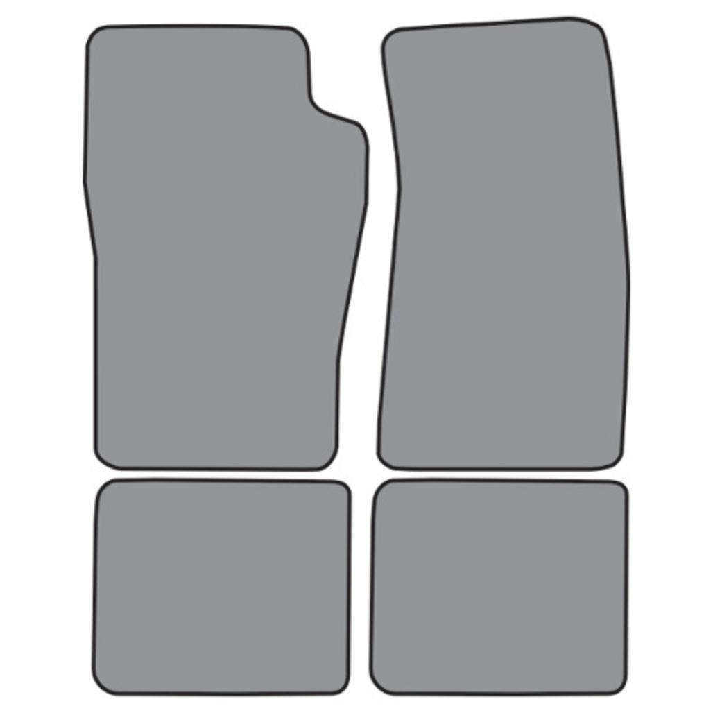 Floor Mats for 1997-2001 Mercury Mountaineer (FM42F FM18R) Cutpile 4Pc