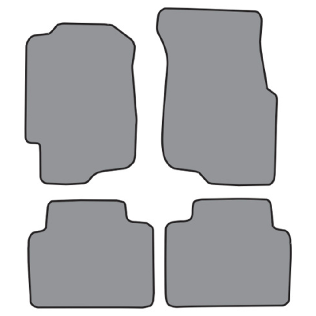 Floor Mats for 1992-1995 Honda Civic (FM109 FM109R) Cutpile 4Pc