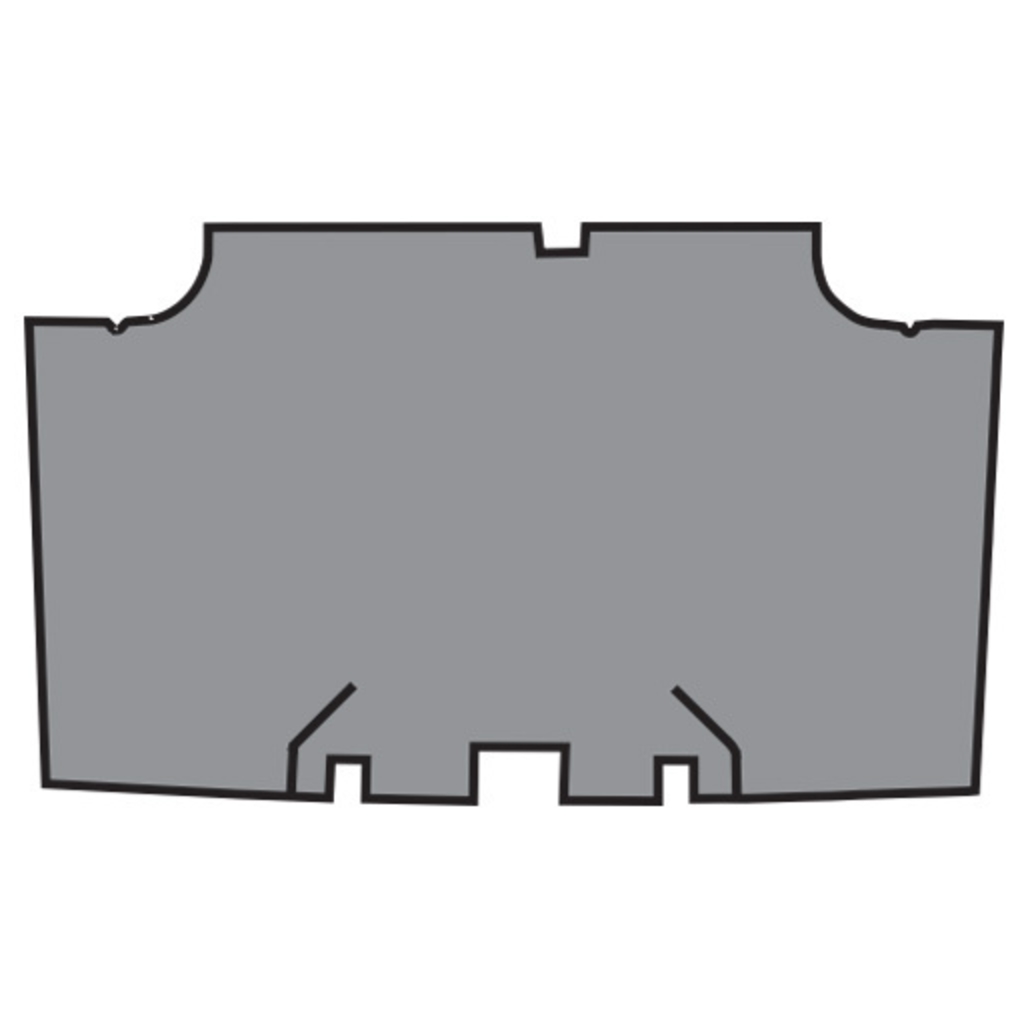 Trunk Mat for Classic Dodge Coronet 2DR TM Vinyl, Precision-cut, Easy Installation, Made in the USA.