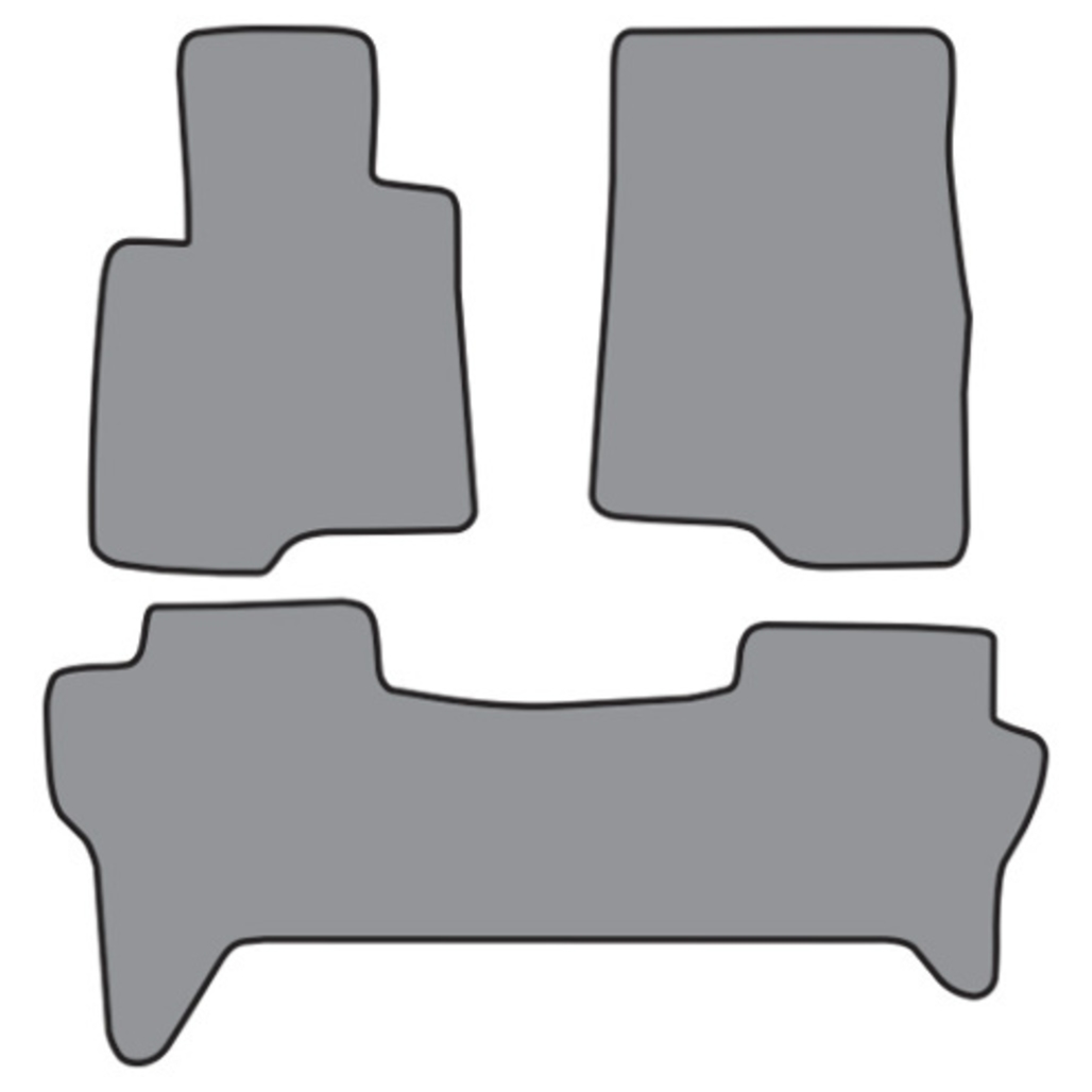 Floor Mats for 1992-2000 Mitsubishi Montero 2pc Frts & 1pc Rr (PN03 PN03R)