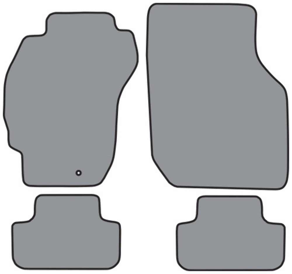 Floor Mats for 1995-98 Eagle Talon Convertible (FM64 FM64R) Cutpile 4Pc