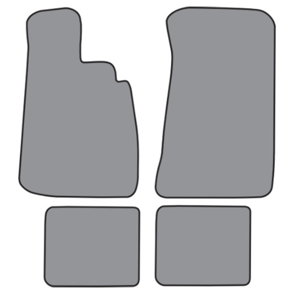 Floor Mats for 1967-1971 BMW 1602 (FM52F FM18R) BMW Material 4Pc