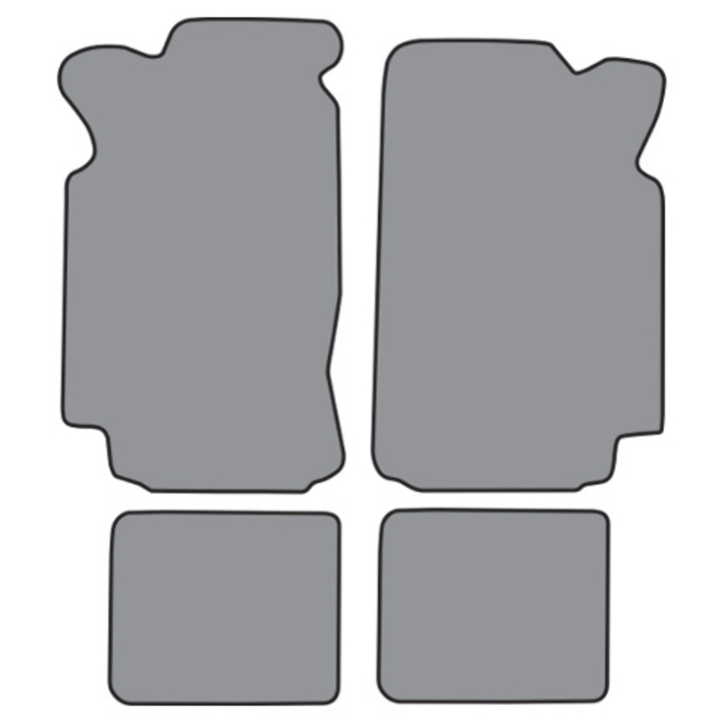 Floor Mats for 1980-1983 Honda Civic (H295F FM18R) Cutpile 4Pc