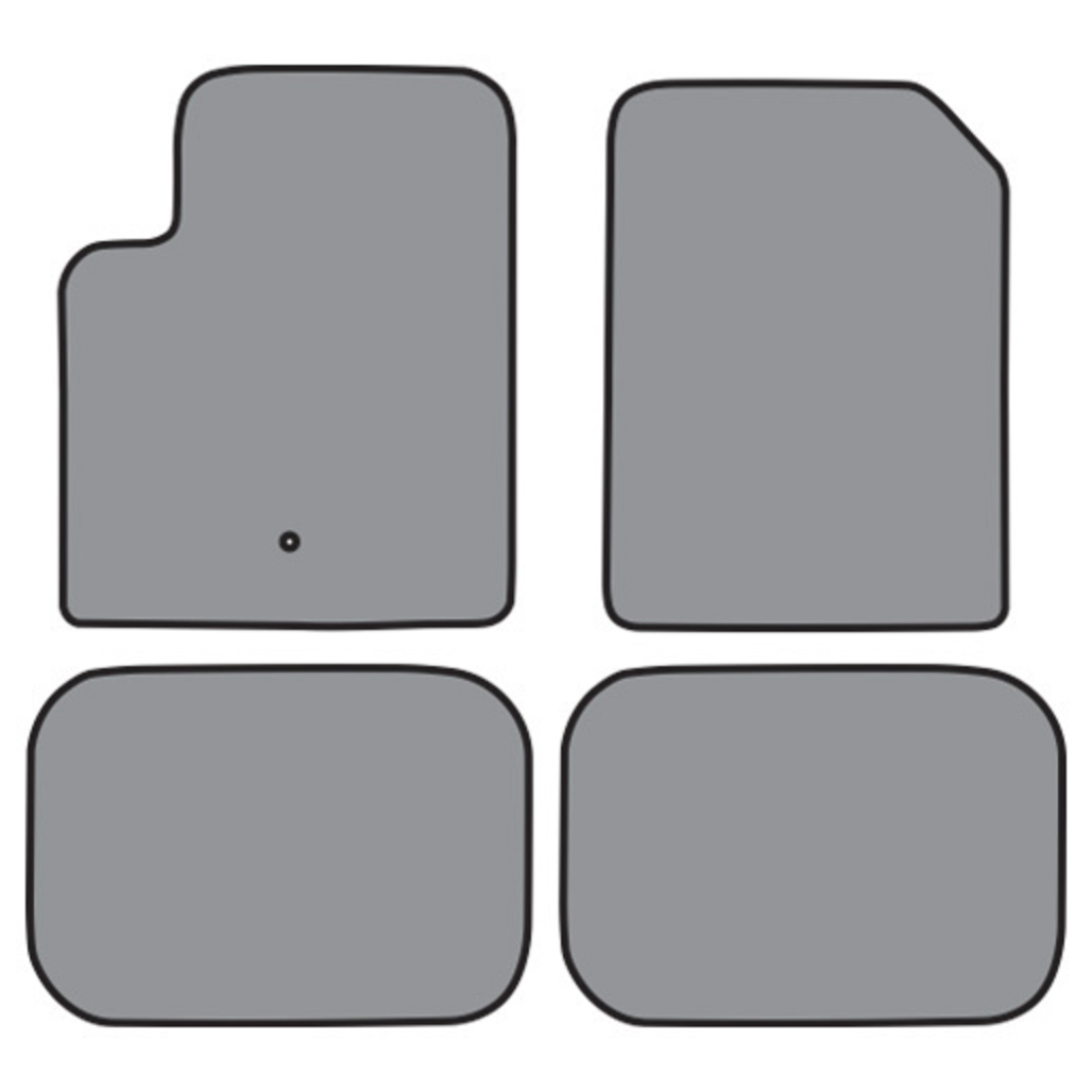 Floor Mats for 2009-2011 Dodge Journey (P540 P540R) Cutpile 4Pc