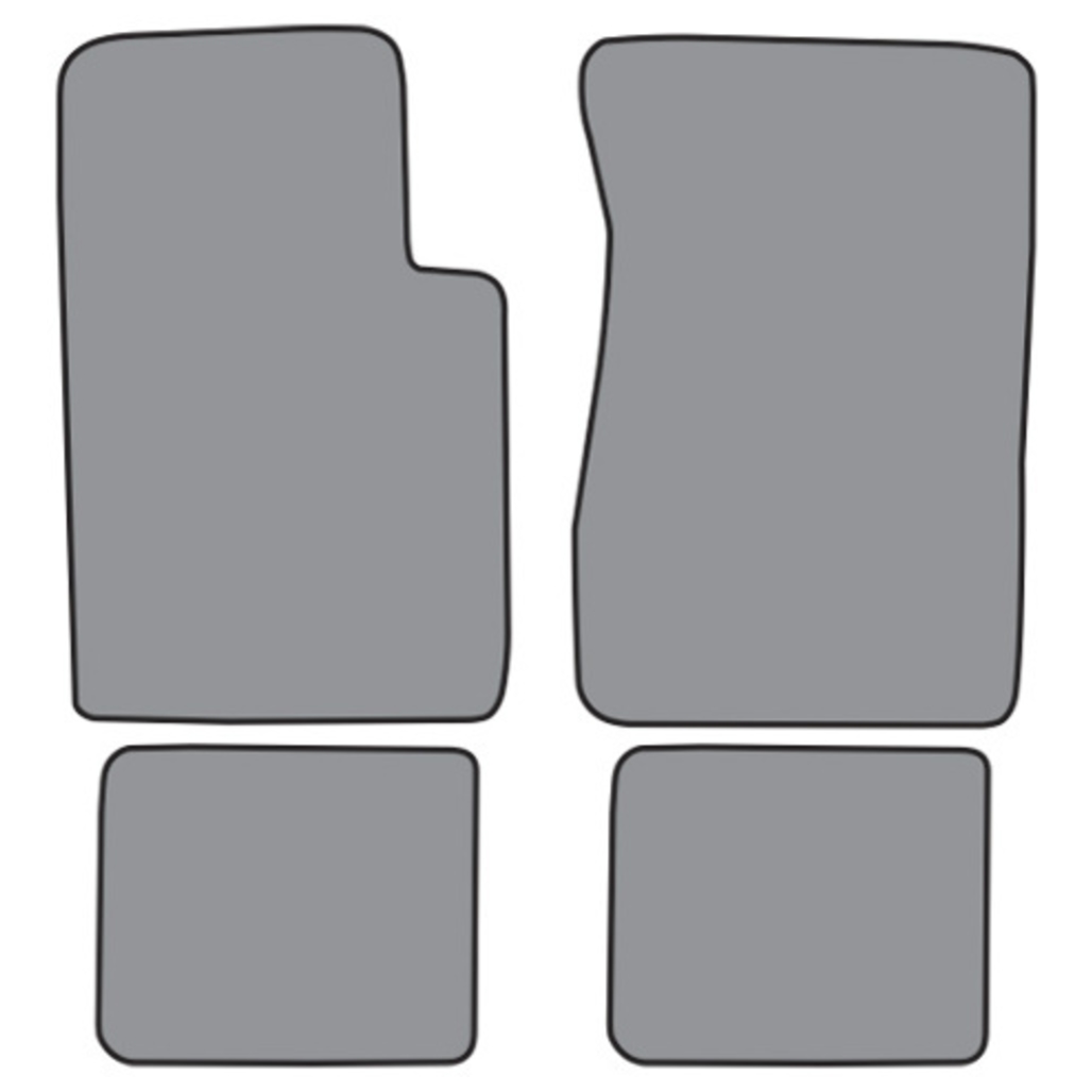 Floor Mats for 1962-1967 Chevrolet Chevy II (FM44F FM18R) Loop 4Pc