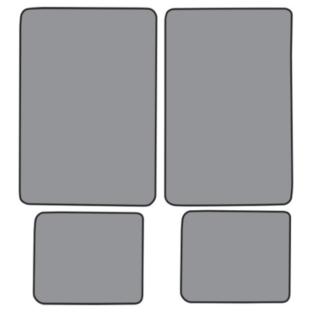 Floor Mats for 2000 Chevrolet Tahoe Limited (FM48F FM18R) Cutpile 4Pc