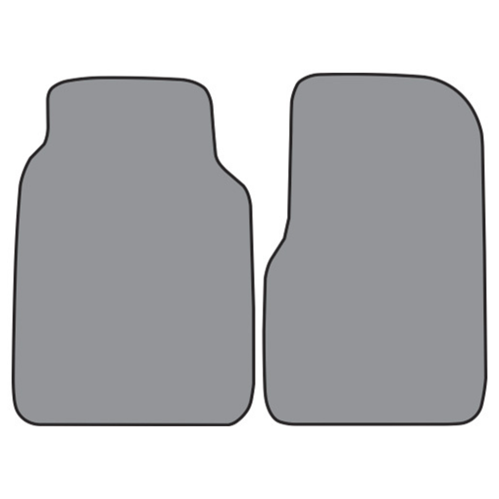 Floor Mats for 1987 Ford F-350 Reg Cab (FM82F) Cutpile 2Pc