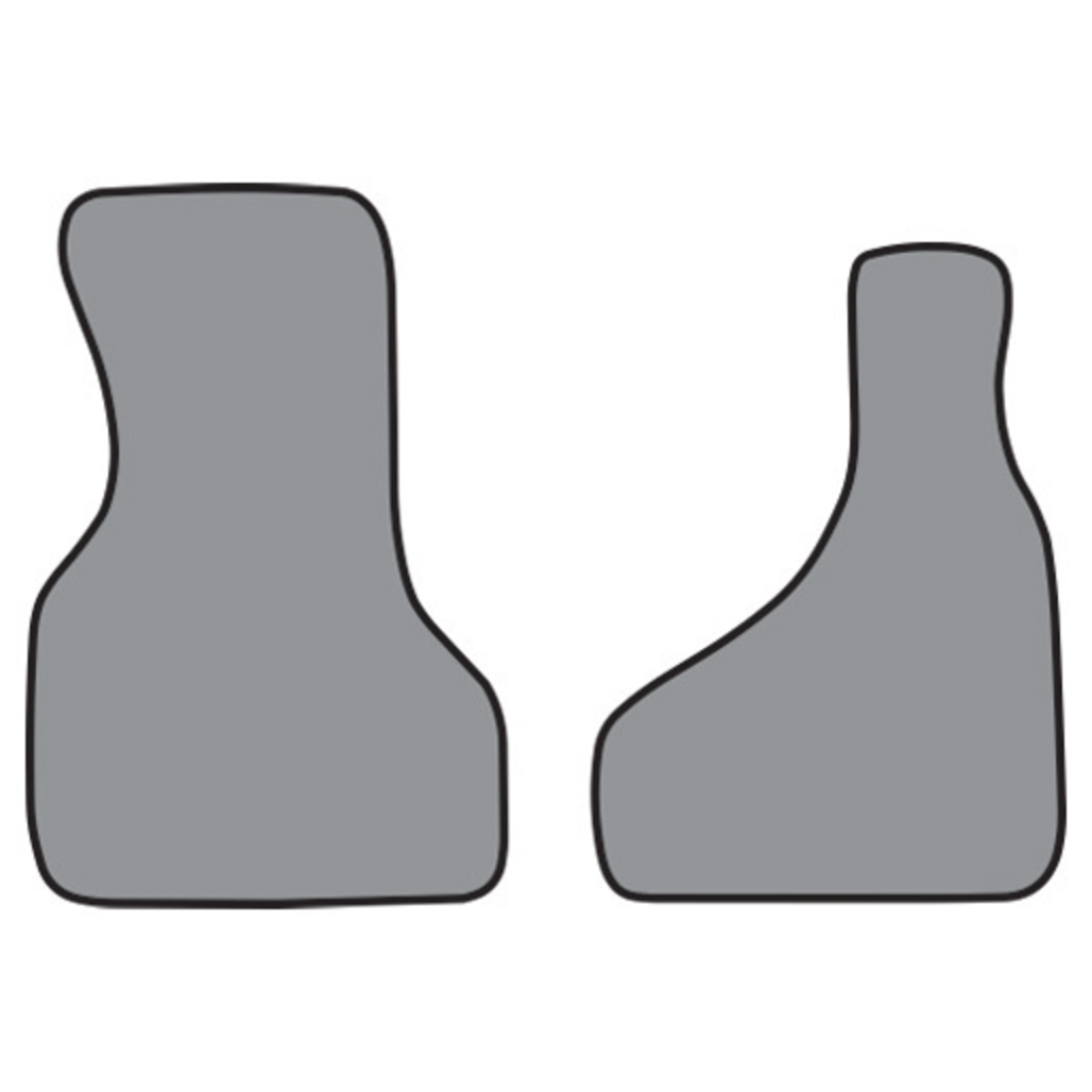 Floor Mats for 1985-2000 Chevrolet Astro Frt Row (FM155F) Cutpile 2Pc