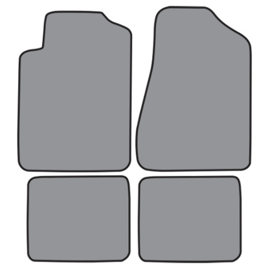 Floor Mats for 1996-2000 Plymouth Breeze (FM222 FM222R) Cutpile 4Pc