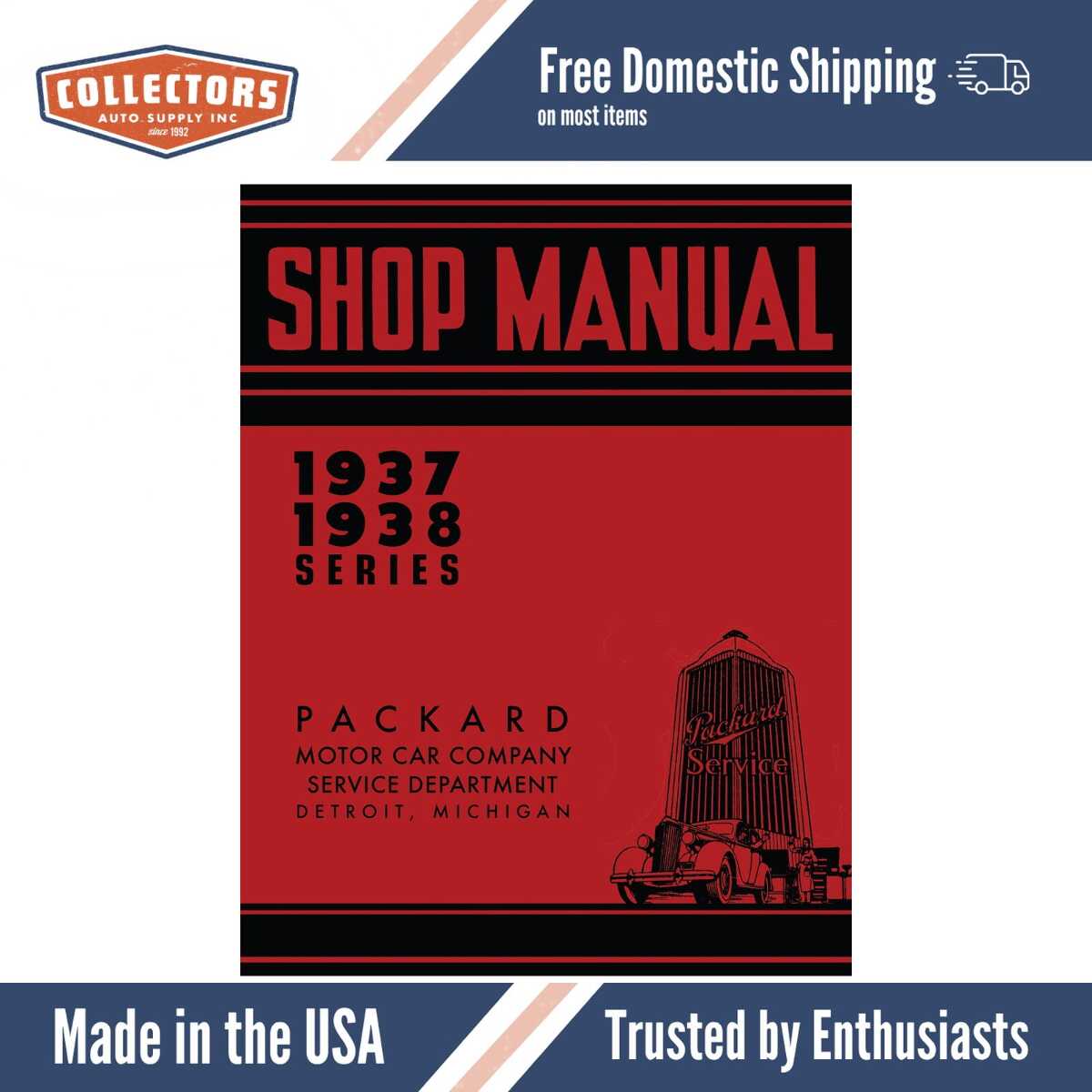 Service Manual for 1937-1938 Packard
