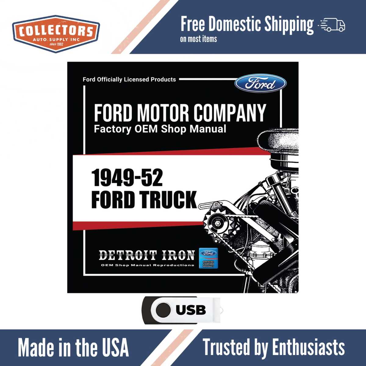 Digital Shop Manual and Resources for 1949-1952 Ford Truck
